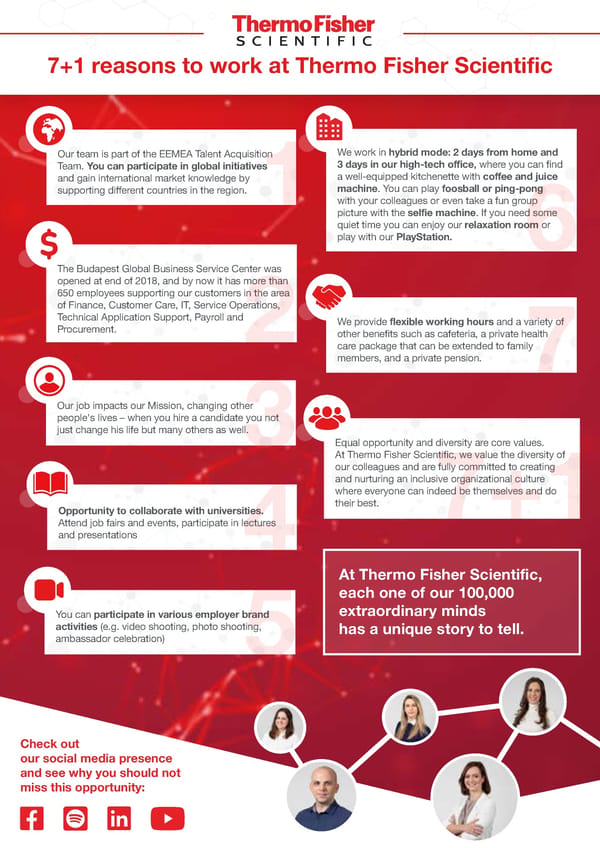 7 + 1 reasons to work at Thermo Fisher Scientific - Page 1